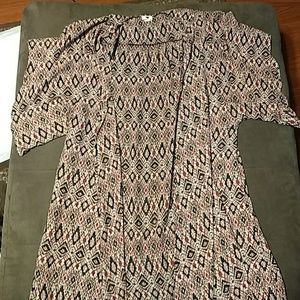 One Clothing Patterned Kimono